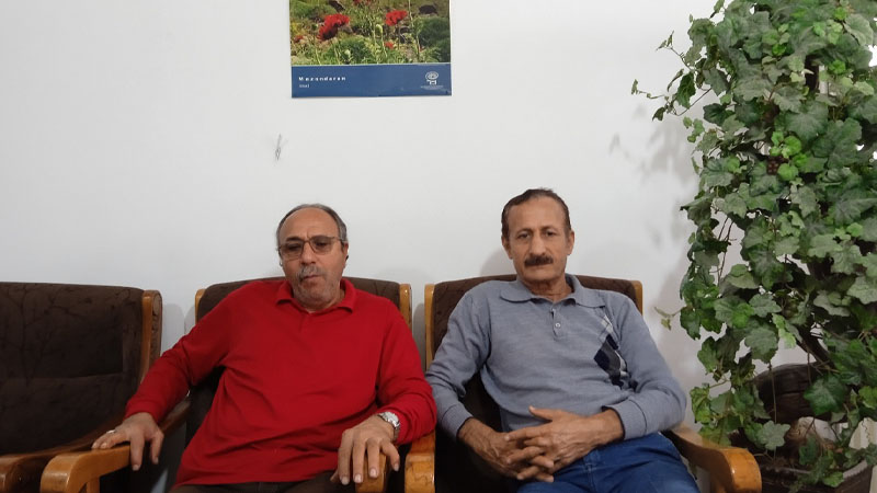 دیدار برادر محمدرضا خزایی با اعضای انجمن نجات مازندران