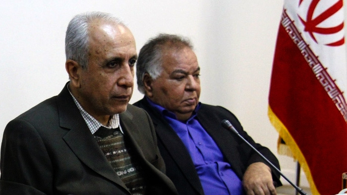 استاد یغمایی و ابراهیم خدابنده