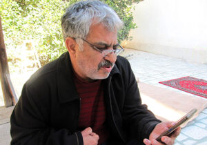 ارتباط تصویری خانواده بهرام خرمالی با حمید محمد آتابای