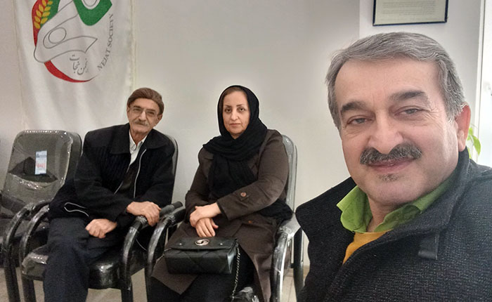 خواهر مجید و جلال خورسندی آستانه