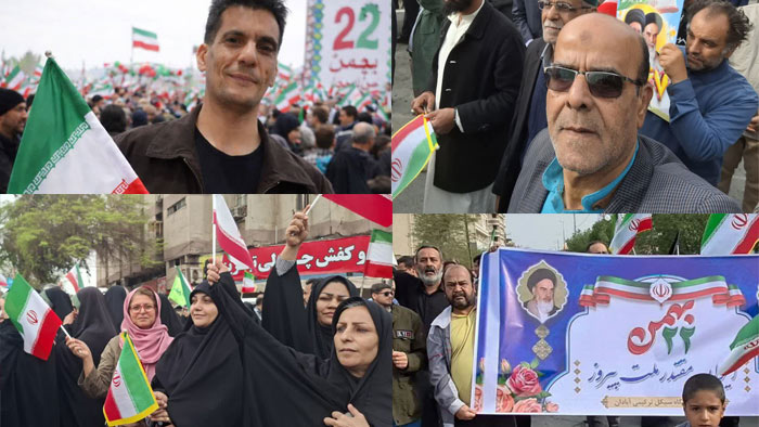 حضور خانواده های خوزستانی در راهپیمایی 22 بهمن