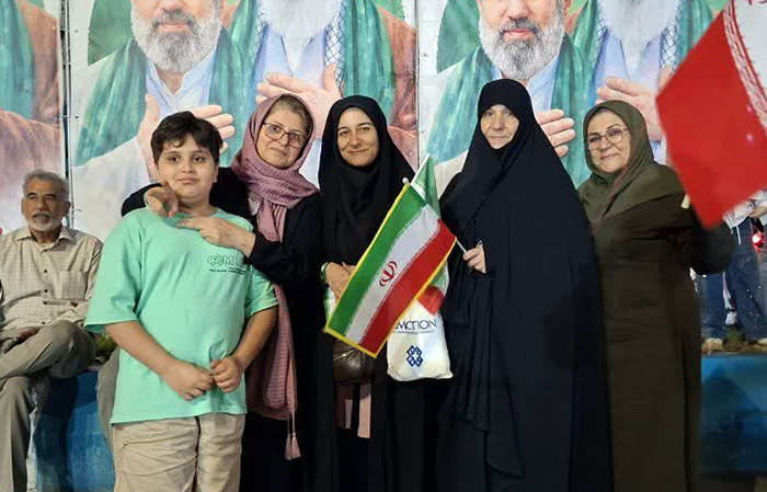 شرکت خانواده های خوزستانی در اجتماعات مردمی