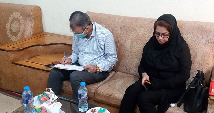 دیدار انجمن نجات با خانواده های خوزستانی