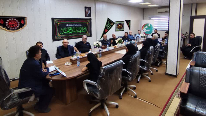 مراسم عزاداری محرم در دفتر انجمن نجات خوزستان