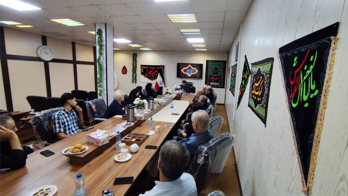 محرم در دفتر انجمن نجات خوزستان 