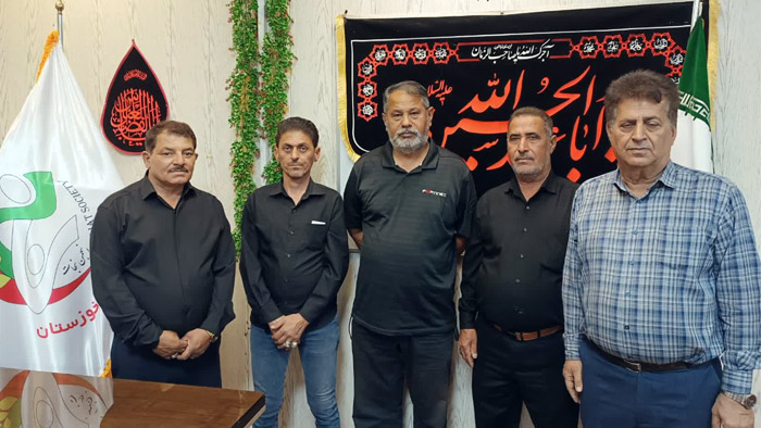 محرم در دفتر انجمن نجات خوزستان 