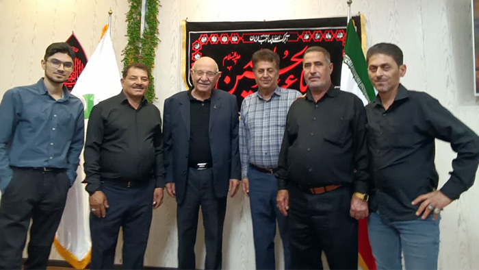 محرم در دفتر انجمن نجات خوزستان 