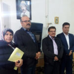 دیدار اعضای انجمن نجات خوزستان با خانواده نورمراد کله جویی