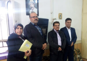 دیدار اعضای انجمن نجات خوزستان با خانواده نورمراد کله جویی