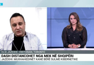 گفتگوی اولسی یازچی با تلویزیون MCN آلبانی