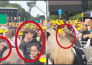 دختران و پسران اجاره‌ای در تجمع مجاهدین خلق