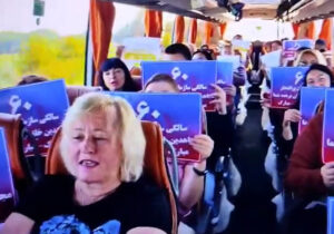 افشای تصاویر پناهندگان اوکراینی در مسیر همایش بروکسل مجاهدین