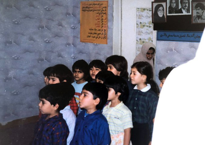 کودکان مجاهدین خلق در مدرسه