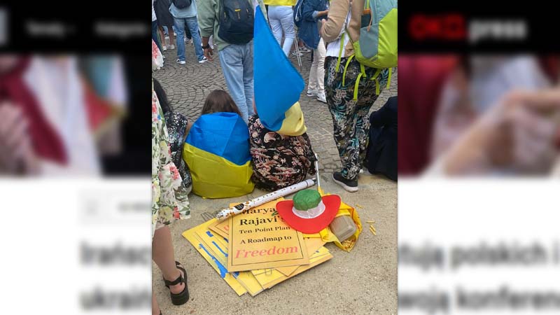 گزارش نشریه لهستانی از حضور مردم اروپای شرقی در تجمعات مجاهدین