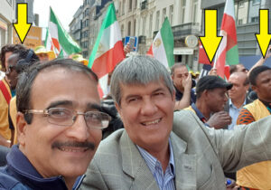 تعطیلات در واشنگتن با چاشنی نمایش مجاهدین خلق