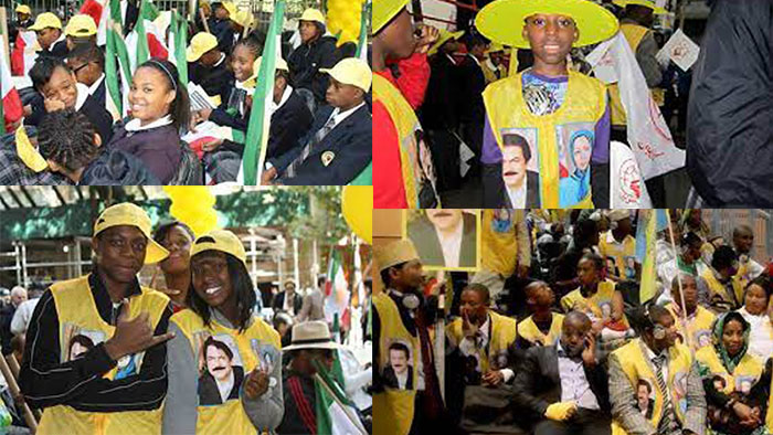 شوی تکراری مجاهدین این بار در بروکسل