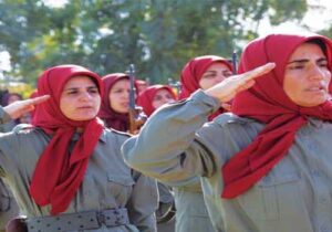 حجاب اجباری ۲۴ ساعته برای زنان فرقه رجوی