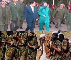 مشاطه کاری زینت میرهاشمی برای مجاهدین