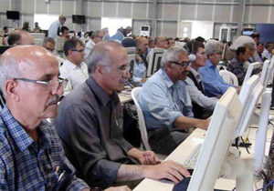 قشون رجوی در خانه سالمندان