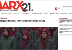 ایران، تروریسم مجاهدین خلق، پشت اعتراضات حجاب