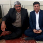 دیدار اعضای انجمن نجات خوزستان با خانواده نورمراد میرعالی