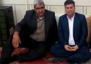 دیدار اعضای انجمن نجات خوزستان با خانواده نورمراد میرعالی