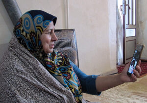 ارتباط تصویری همسر رضا علی میرزائی با حمید محمد آتابای