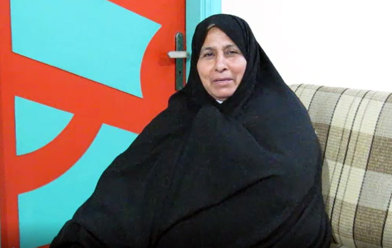 پیام خانم صدیقه عباسی به همسرش رضا علی میرزایی