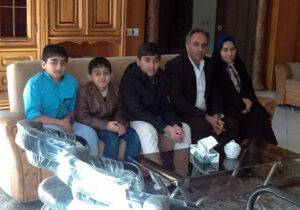 امید مادرم و من در آغوش گرفتن پدرم است