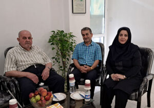 دیدار و گفتگو انجمن نجات گیلان با خانواده یوسف مبرهن