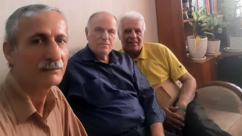ملاقات اعضای انجمن نجات با برادر مجید محمدی گل افشان