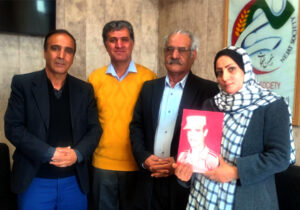 دیدار نوروزی با خانواده ناصر محمدی در دفتر انجمن نجات زنجان