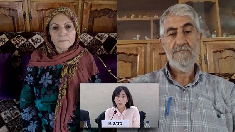 نامه خانواده بهمن محمدنژاد به دکتر مای ساتو