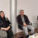 حضور خانواده محمدزاده در دفتر انجمن نجات استان آذربایجان غربی