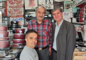 دیدار اعضای انجمن نجات زنجان با خانواده رحمت محبی