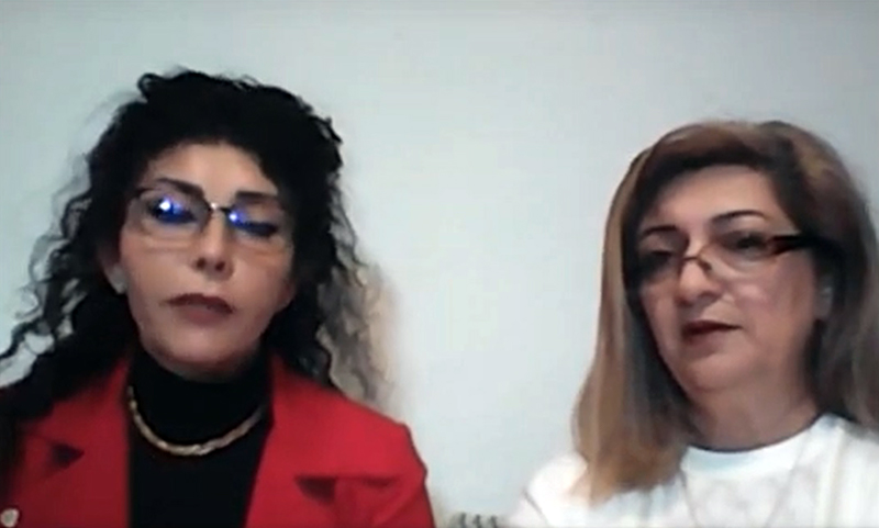 گفتگوی زهرا معینی و حمیرا محمد نژاد با تلویزیون مردم تی وی