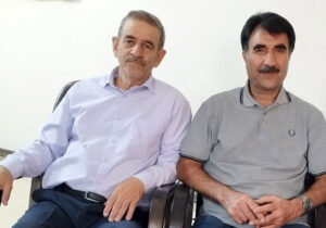 دیدار با برادر محمد مهابادی در دفتر انجمن نجات اصفهان