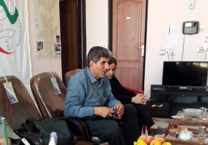 گفتگوی برادر هوشنگ مرادی با مسئول انجمن نجات کرمانشاه