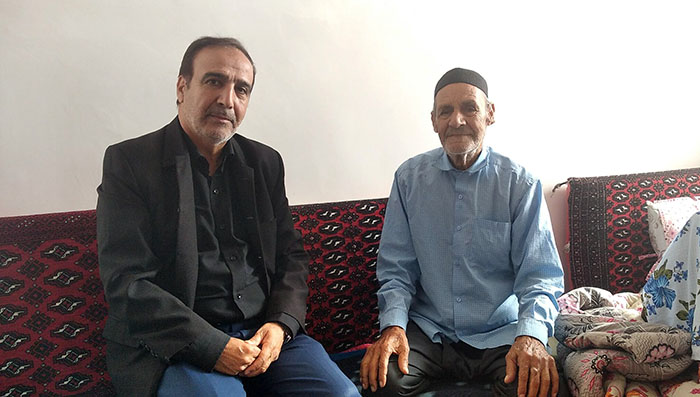 ملاقات اعضای انجمن نجات زنجان با خانواده حمید و صادق مرسلی