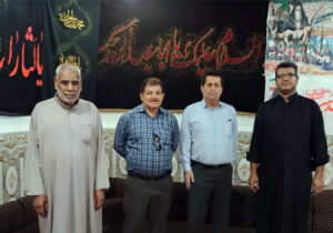 دیدار صمیمی اعضای انجمن نجات خوزستان با خانواده یونس مساعدی