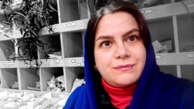 شهین نجفی - خواهر محمدجعفر نجفی اسیر در کمپ آلبانی مجاهدین خلق