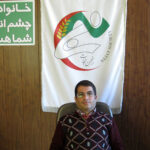 حضور برادر محمد جعفر نجفی اسیر فرقه رجوی در دفتر انجمن نجات اراک