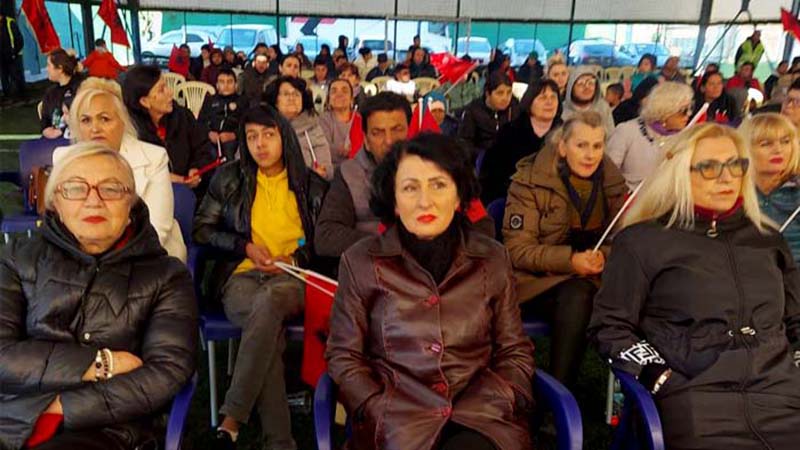 گردهمایی انجمن نجات آلبانی، آتشی بر خرمن رجوی ها