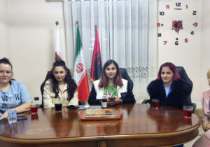 نشست تشکل بانوان انجمن نجات آلبانی در آغاز سال جدید میلادی