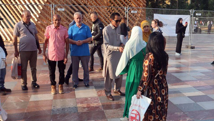 فعالیت‌های اعضای انجمن نجات آلبانی در عید قربان