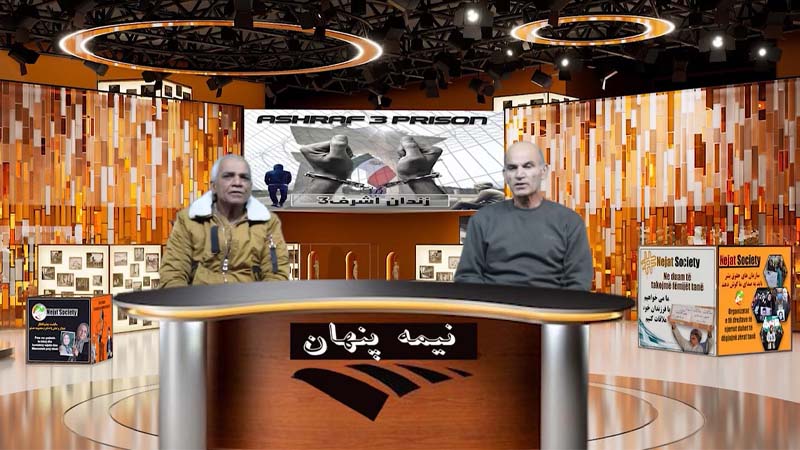 گفتگو خلیل انصاریان با منصور براهویی در برنامه نیمه پنهان