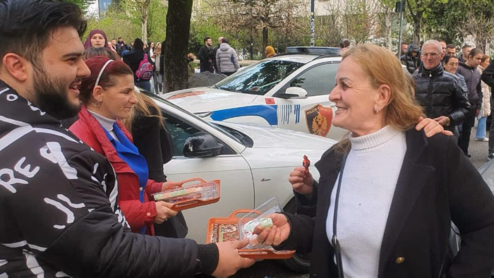 انجمن نجات آلبانی در جشن عید فطر
