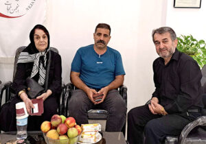 دیدار و گفتگو انجمن نجات گیلان با خانواده عظیم راد محمد علیزاده شالکوهی