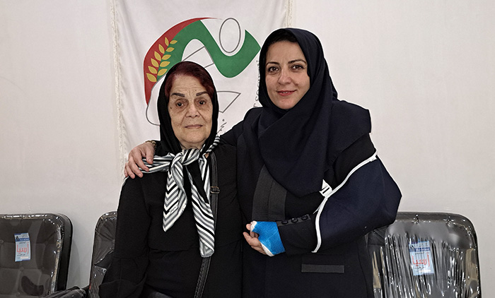 دیدار با خانواده های گیلان