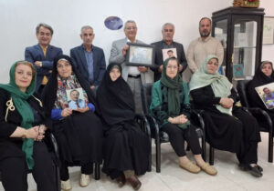 دیدار اعضای انجمن نجات گیلان با شماری از خانواده های دردمند و چشم انتظار گیلک